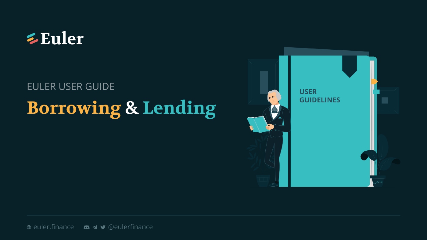 Euler User Guide: Borrowing and Lending
