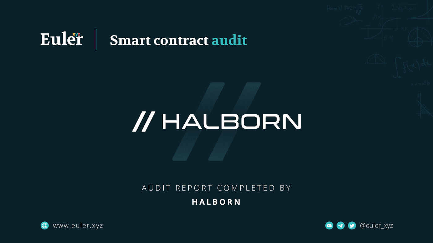 Euler Announces Security Audit by Halborn