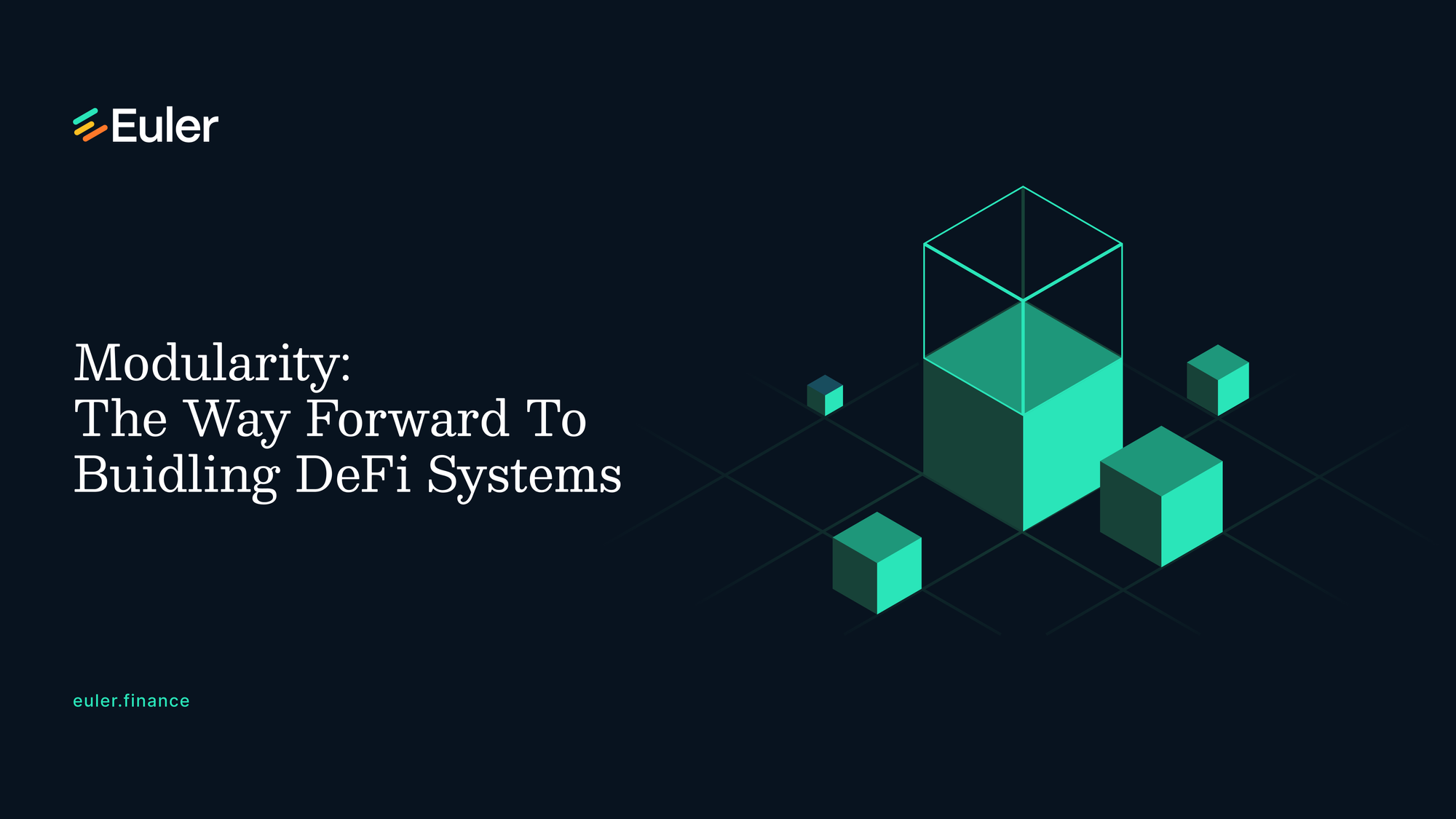 Modularity, The Way Forward To Building DeFi Systems